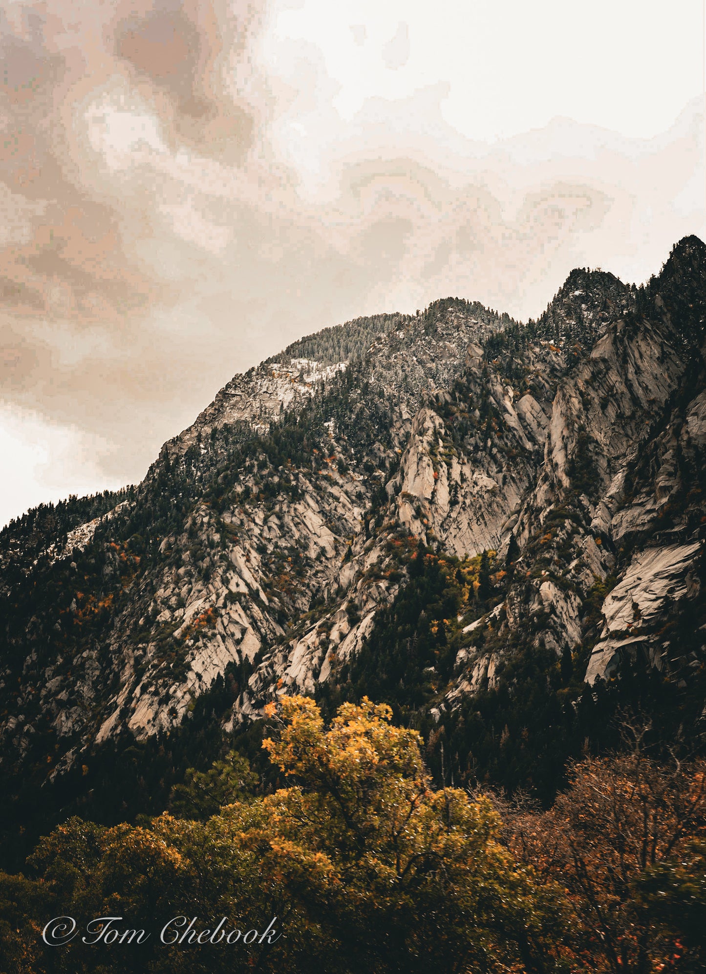 Where Earth Meets Sky – A Dramatic Mountain Landscape